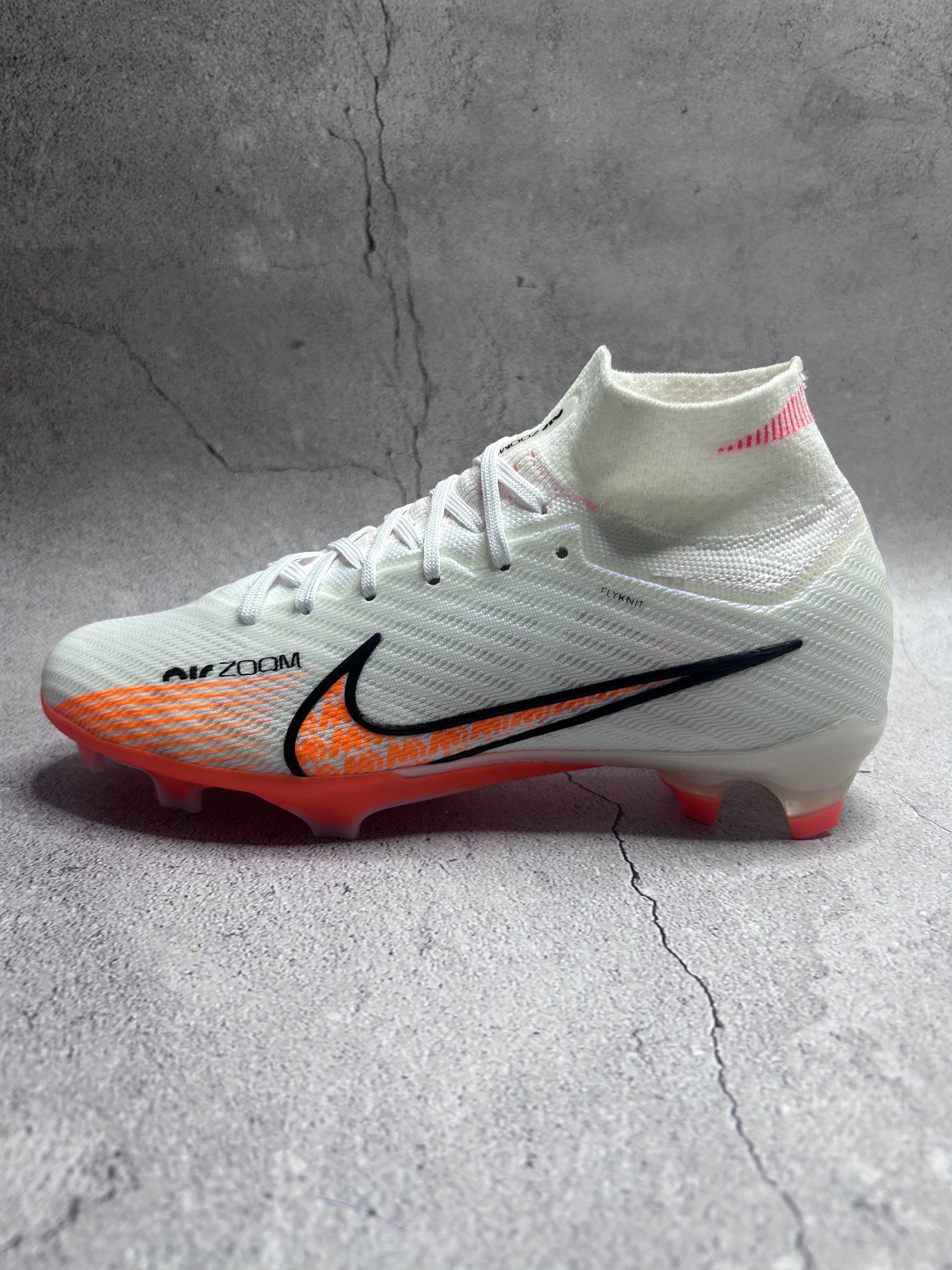 Superfly 9 White Orange Custom Colourway