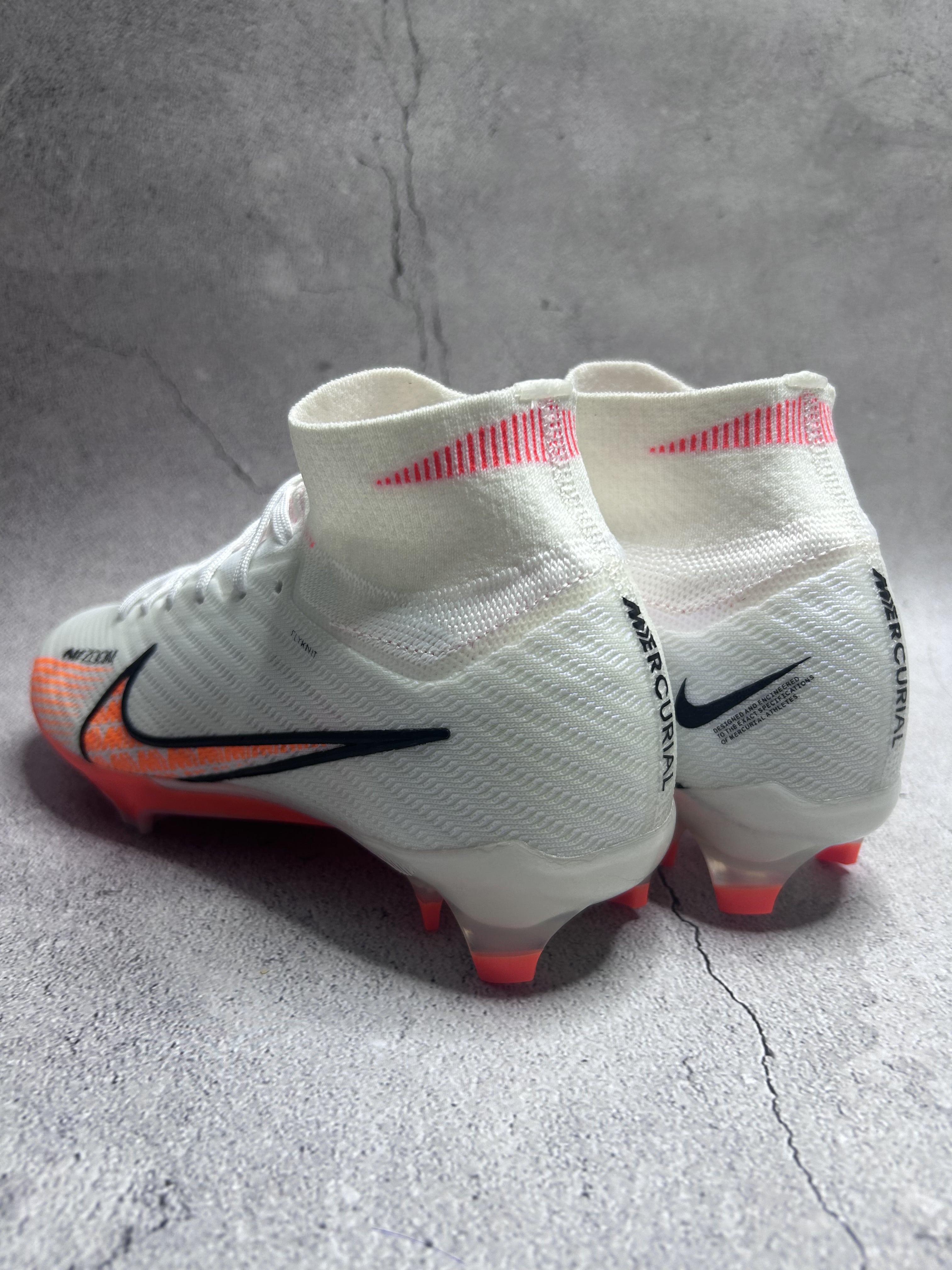Superfly 9 White Orange Custom Colourway