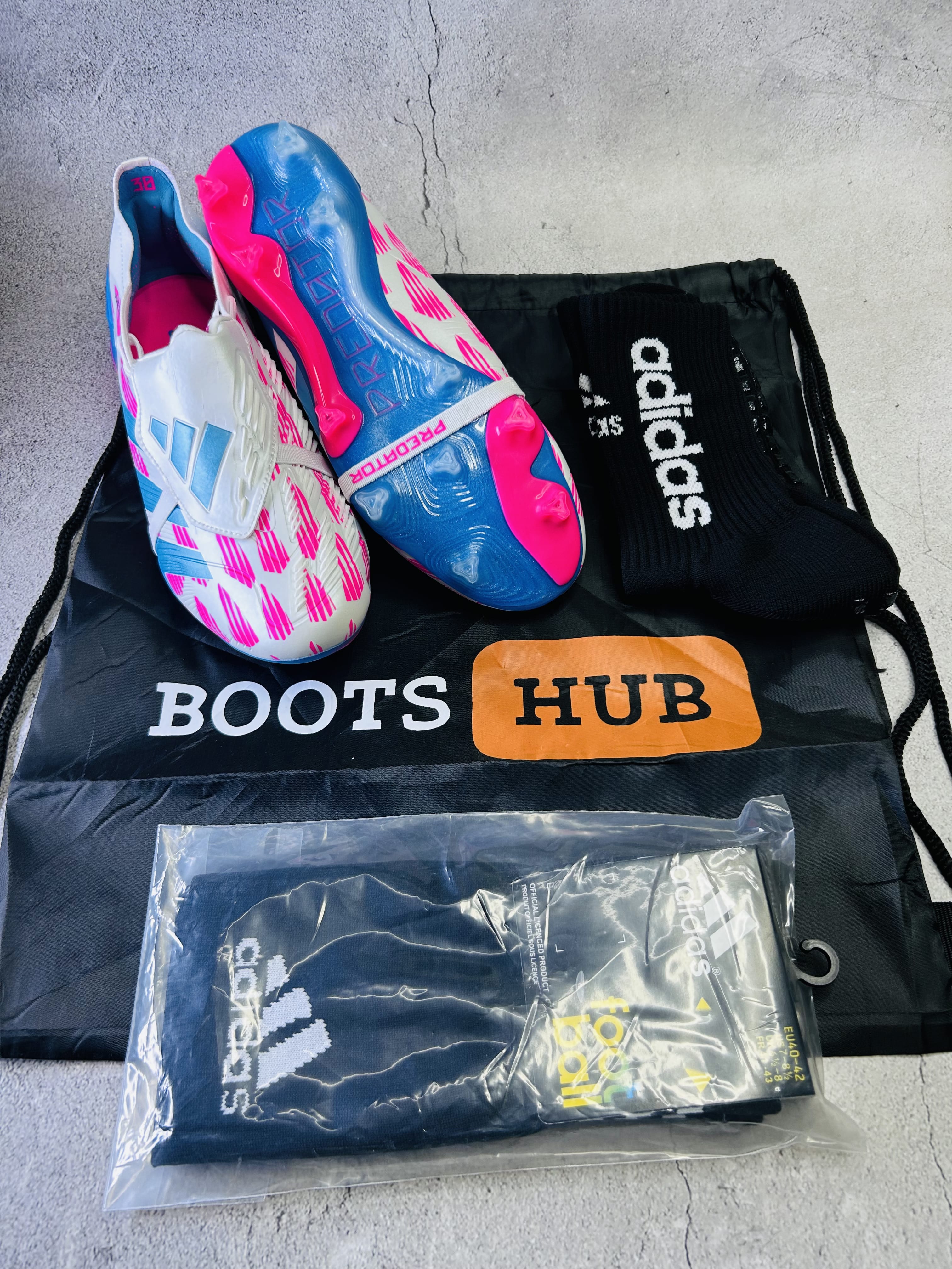 Predator 30 Bluepink Colourway x Socks & Sleeves Combo