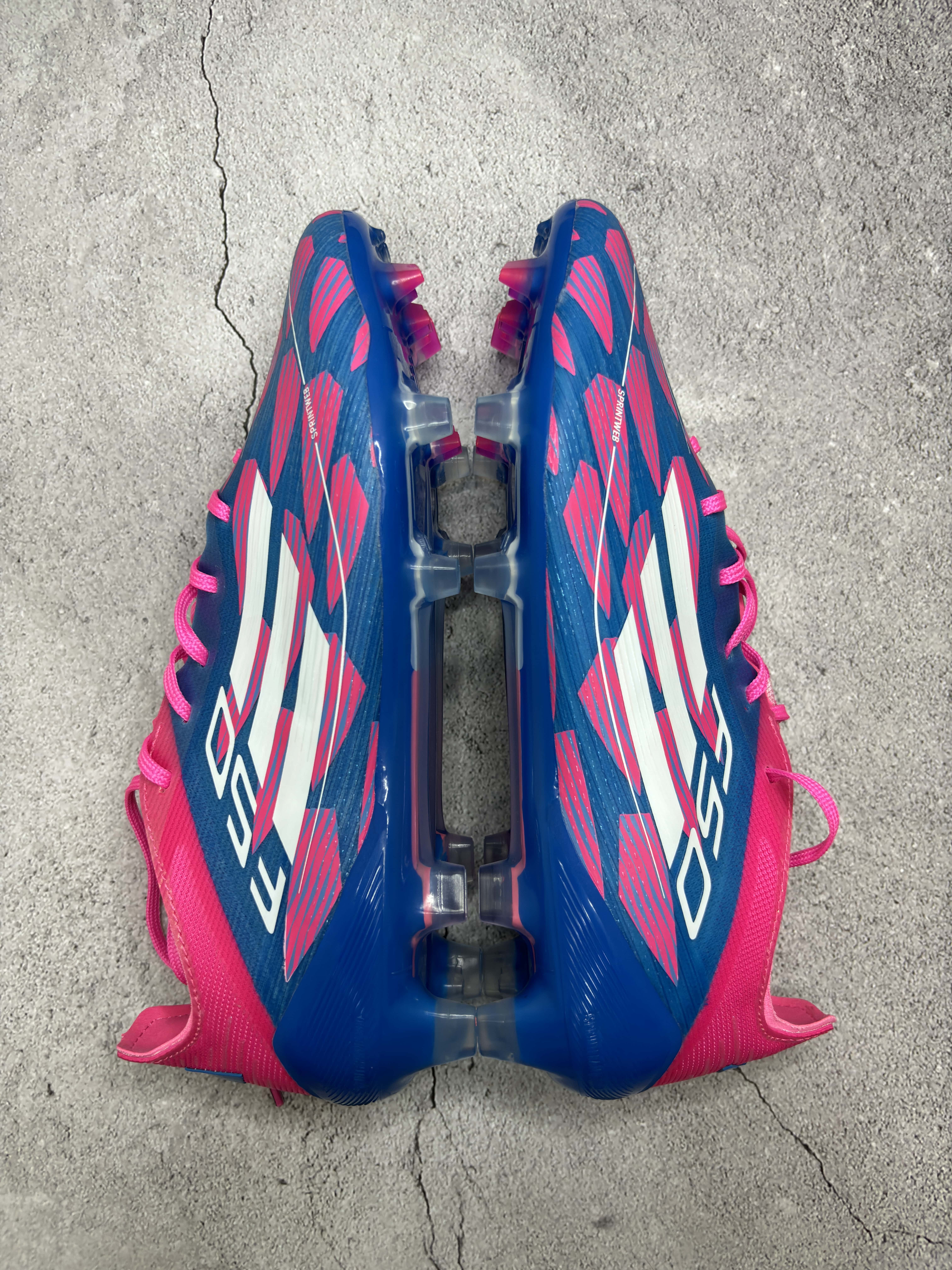 F50 Blue Pink Colourway Laced