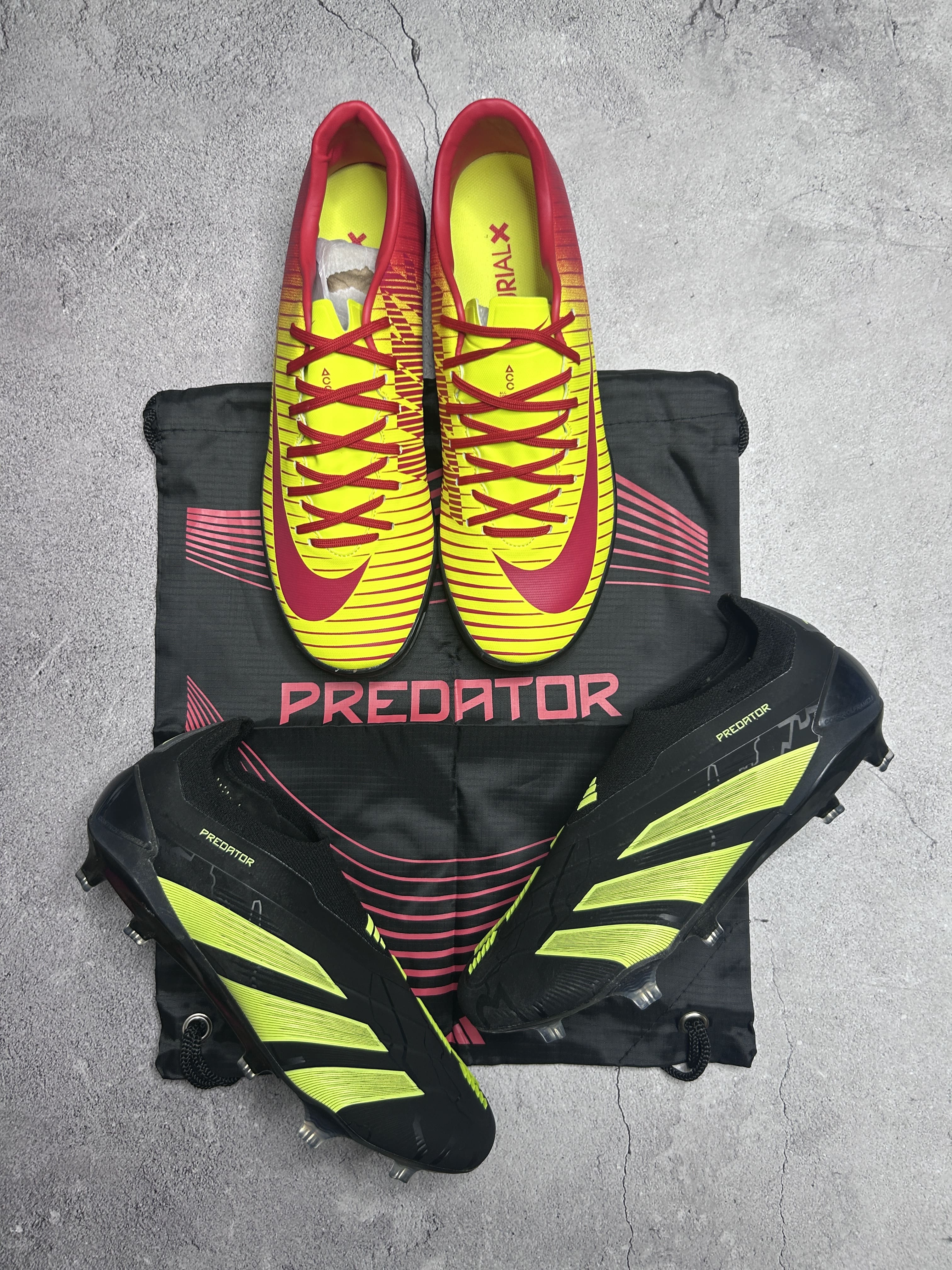 Predator 30 Merky Laceless  X TF Combo