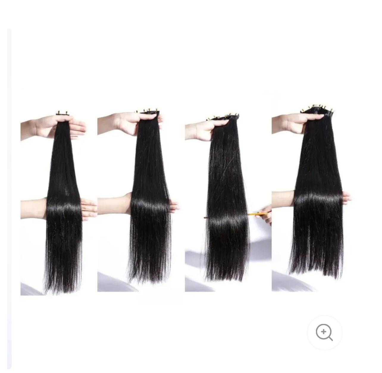 Straight Black Hair Extensions
