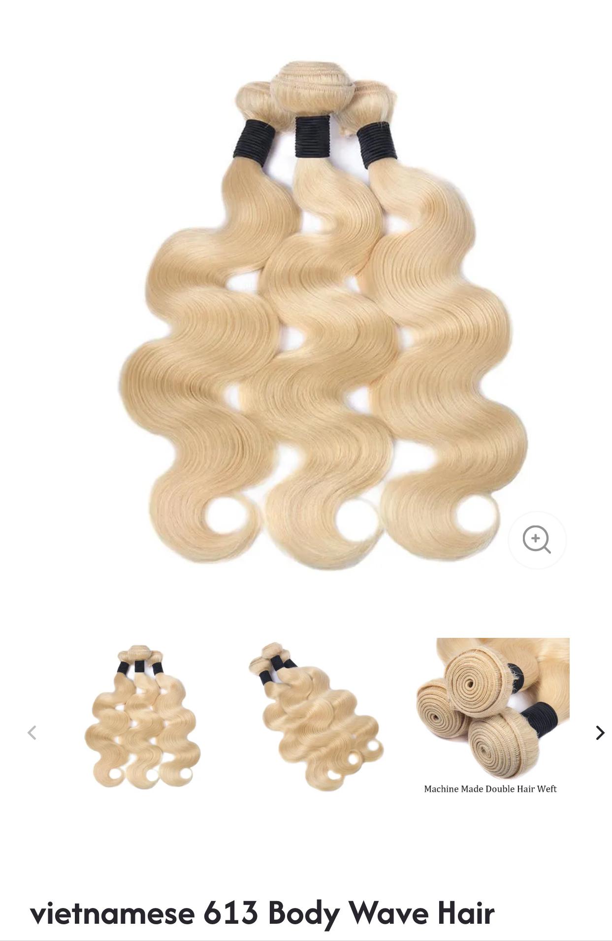 Vietnamese 613 Body Wave Hair