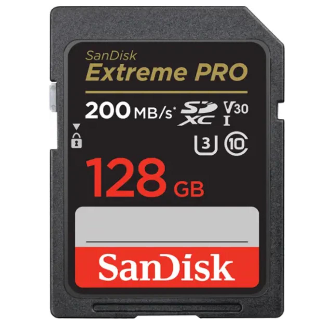 SanDisk Extreme PRO 128GB SDXC Memory Card