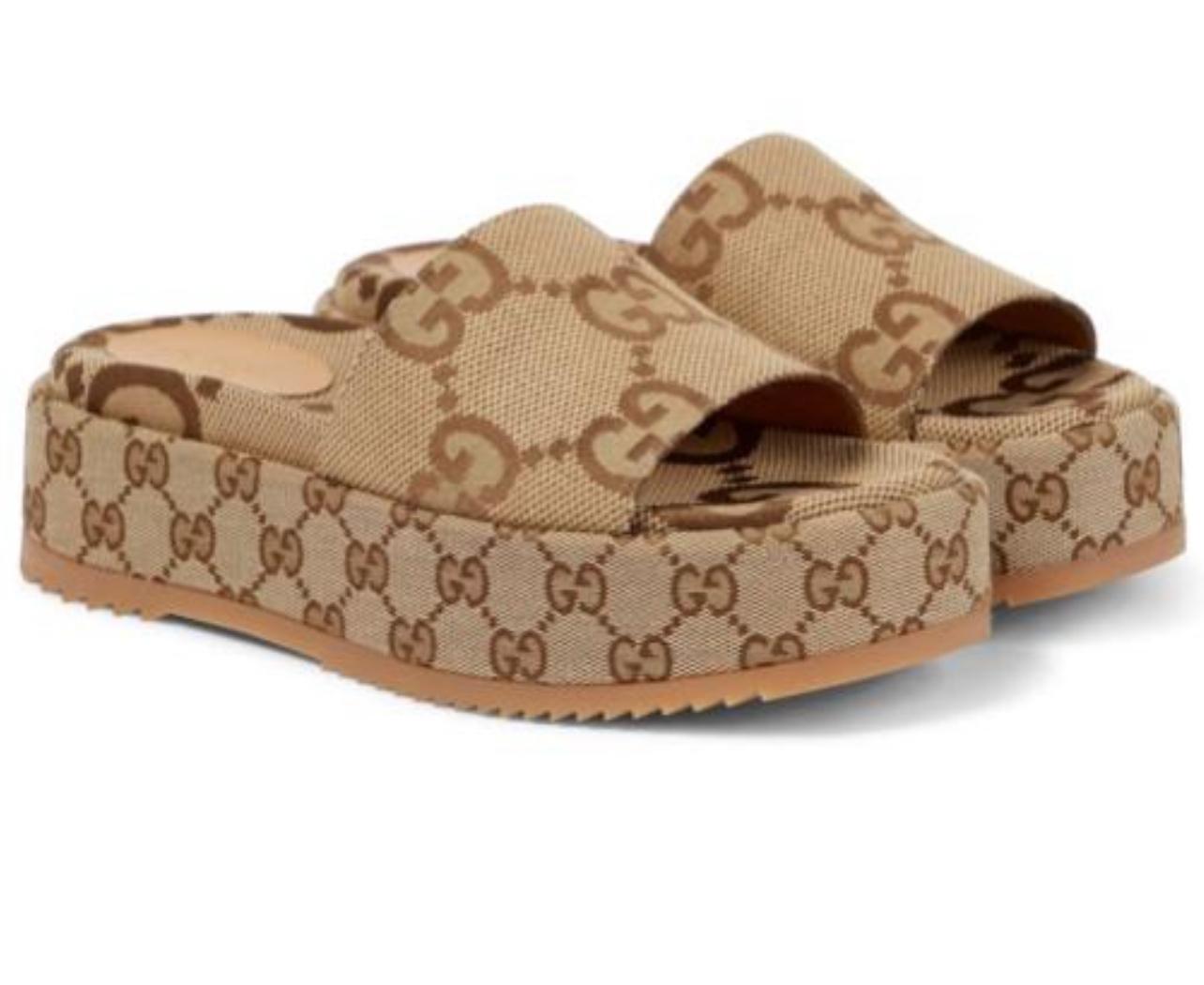 Gucci Platform Slide Sandals