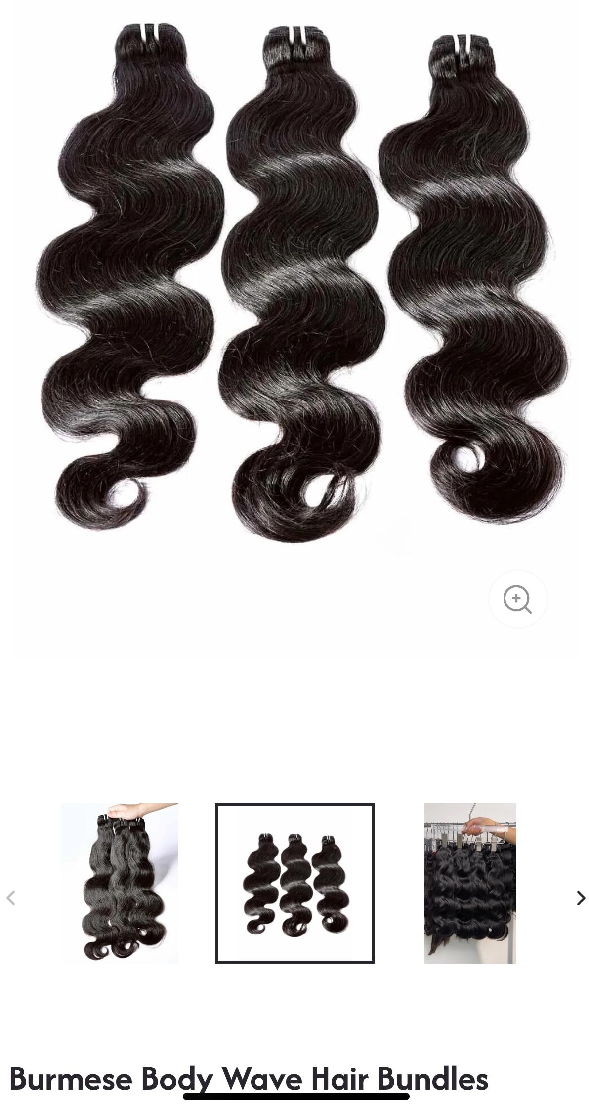 Burmese Body Wave Hair Bundles
