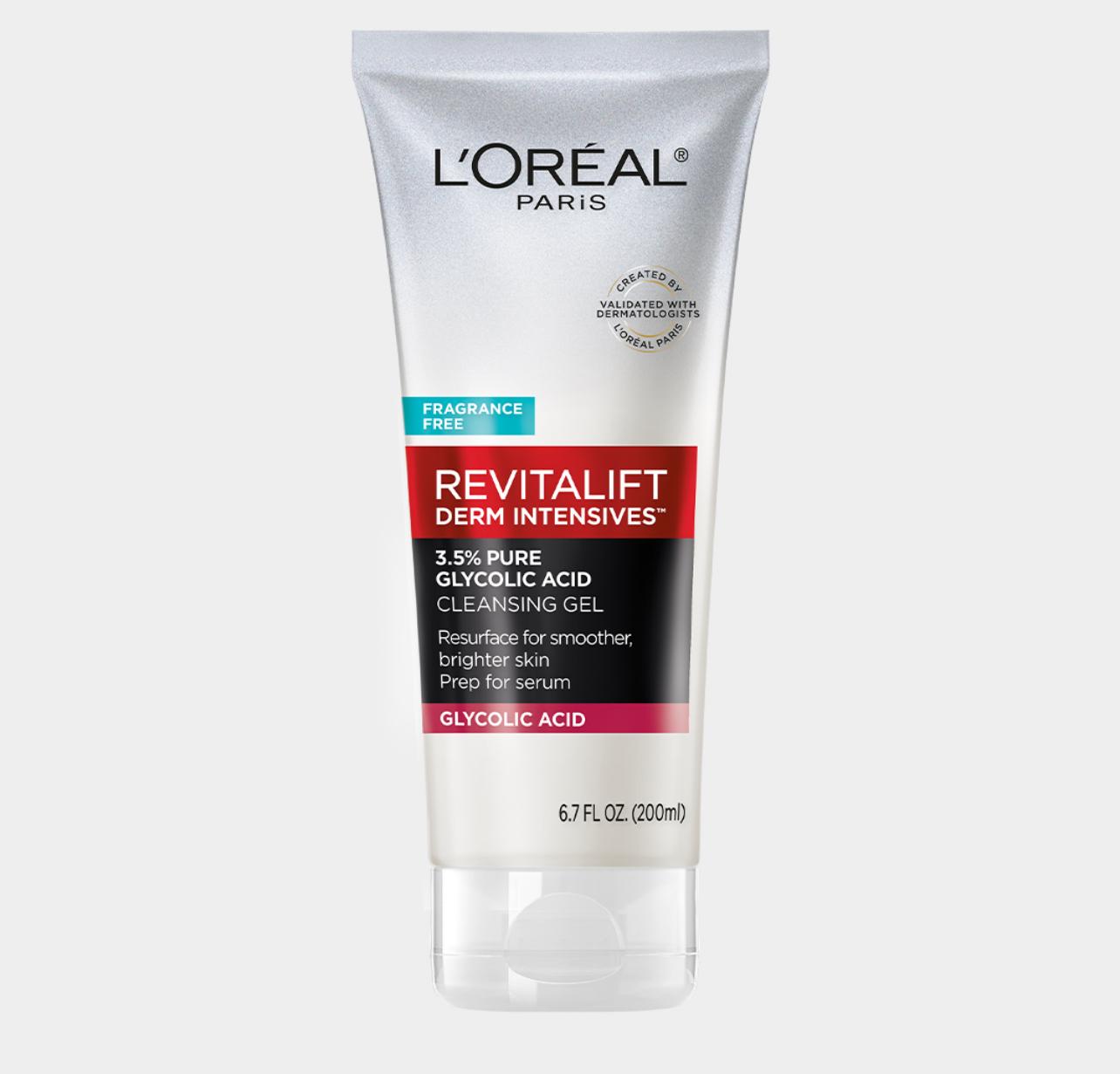 L'Oréal Paris Revitalift Derm Intensives Glycolic Acid Cleansing Gel