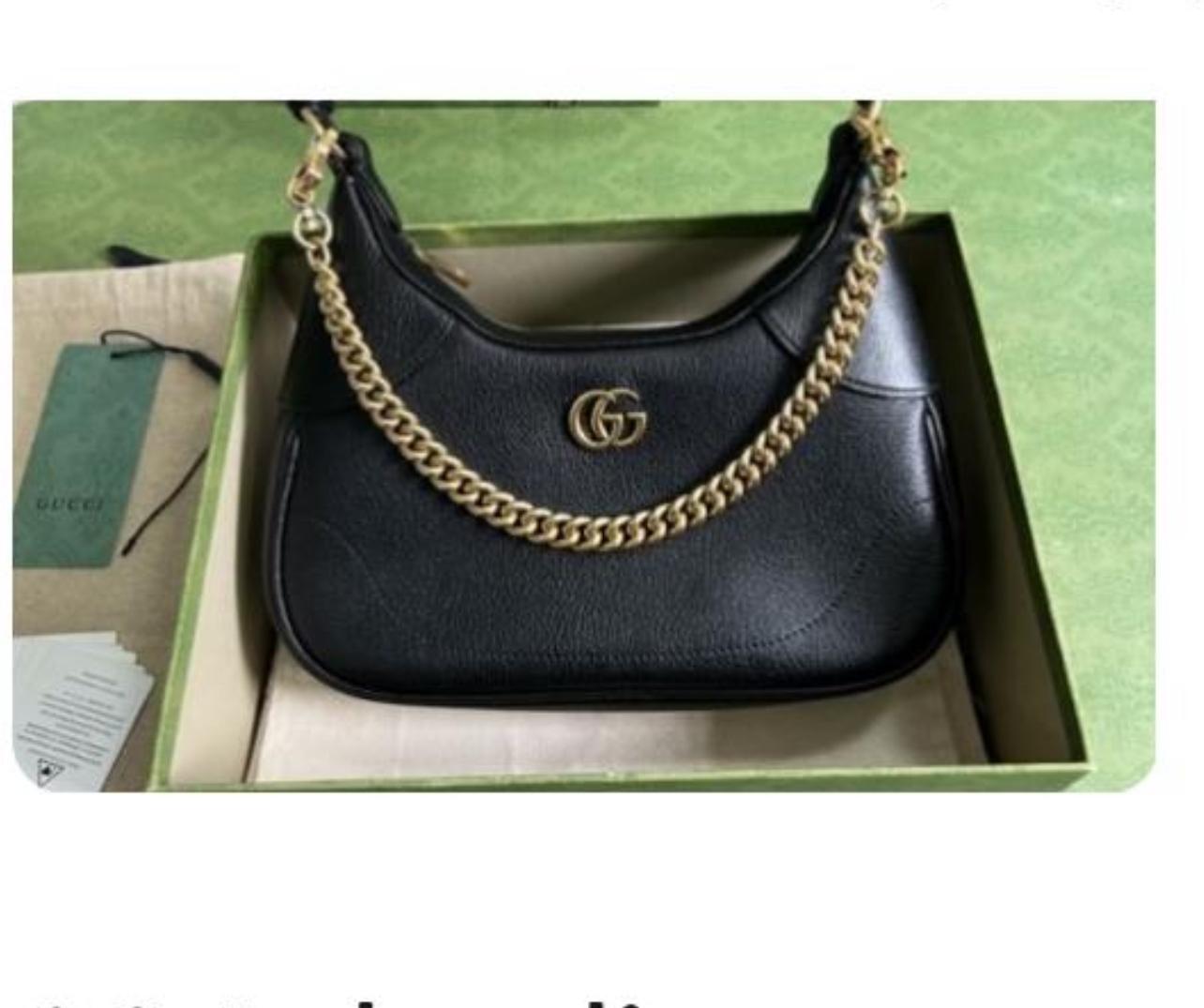 Gucci Leather Shoulder Bag