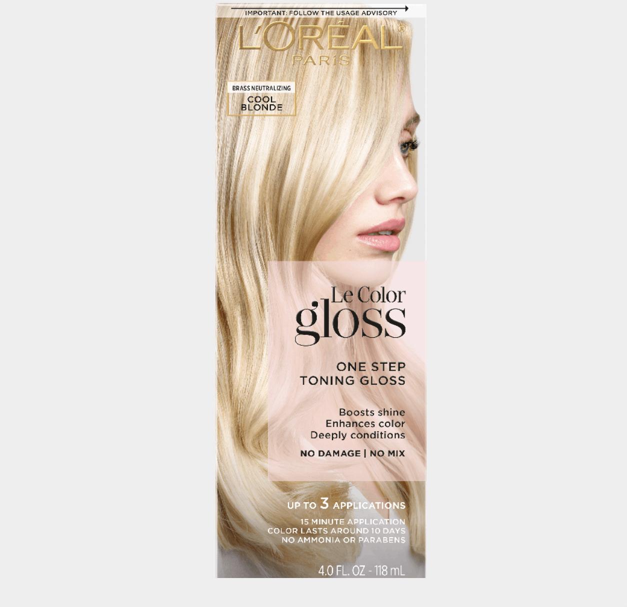 L'Oreal Le Color Gloss One Step Toning Gloss