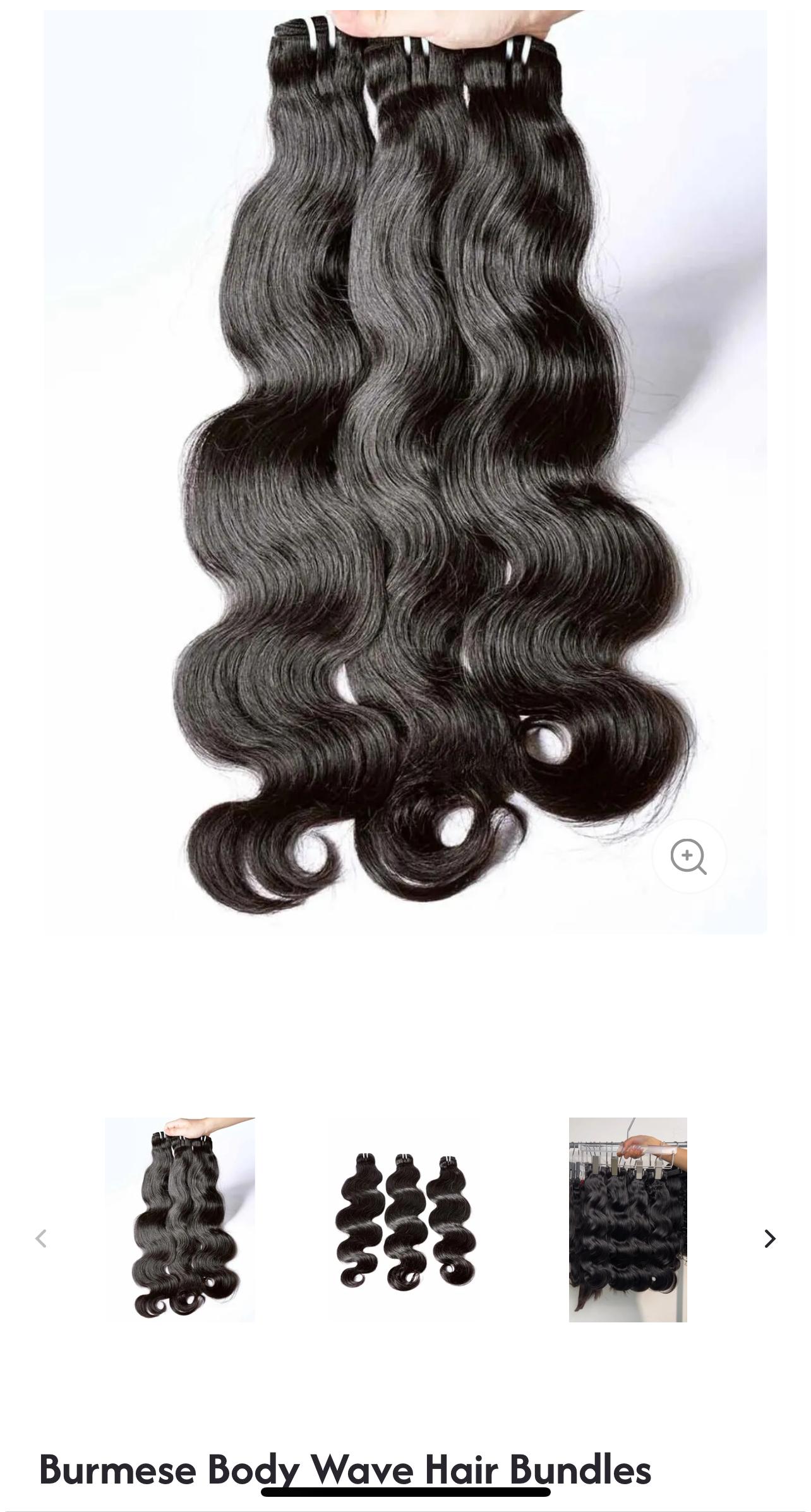 Burmese Body Wave Hair Bundles