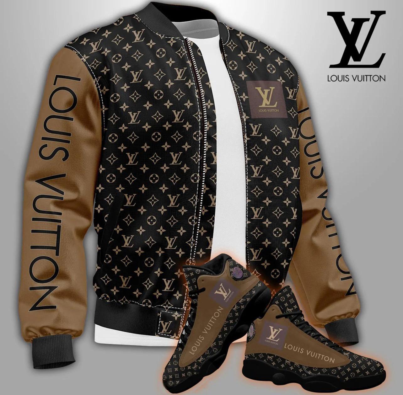 Louis Vuitton Jacket and Sneakers Set