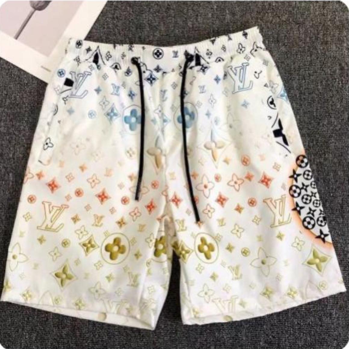 Louis Vuitton Monogram Print Shorts