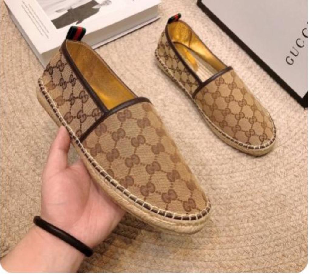 Gucci Monogram Loafers