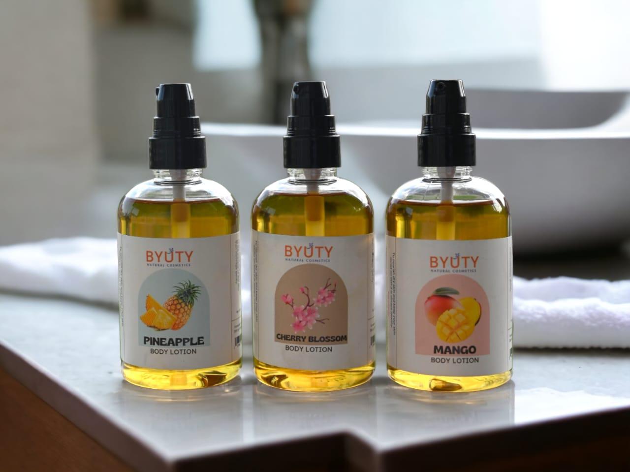 BYUTY Body Lotion Trio