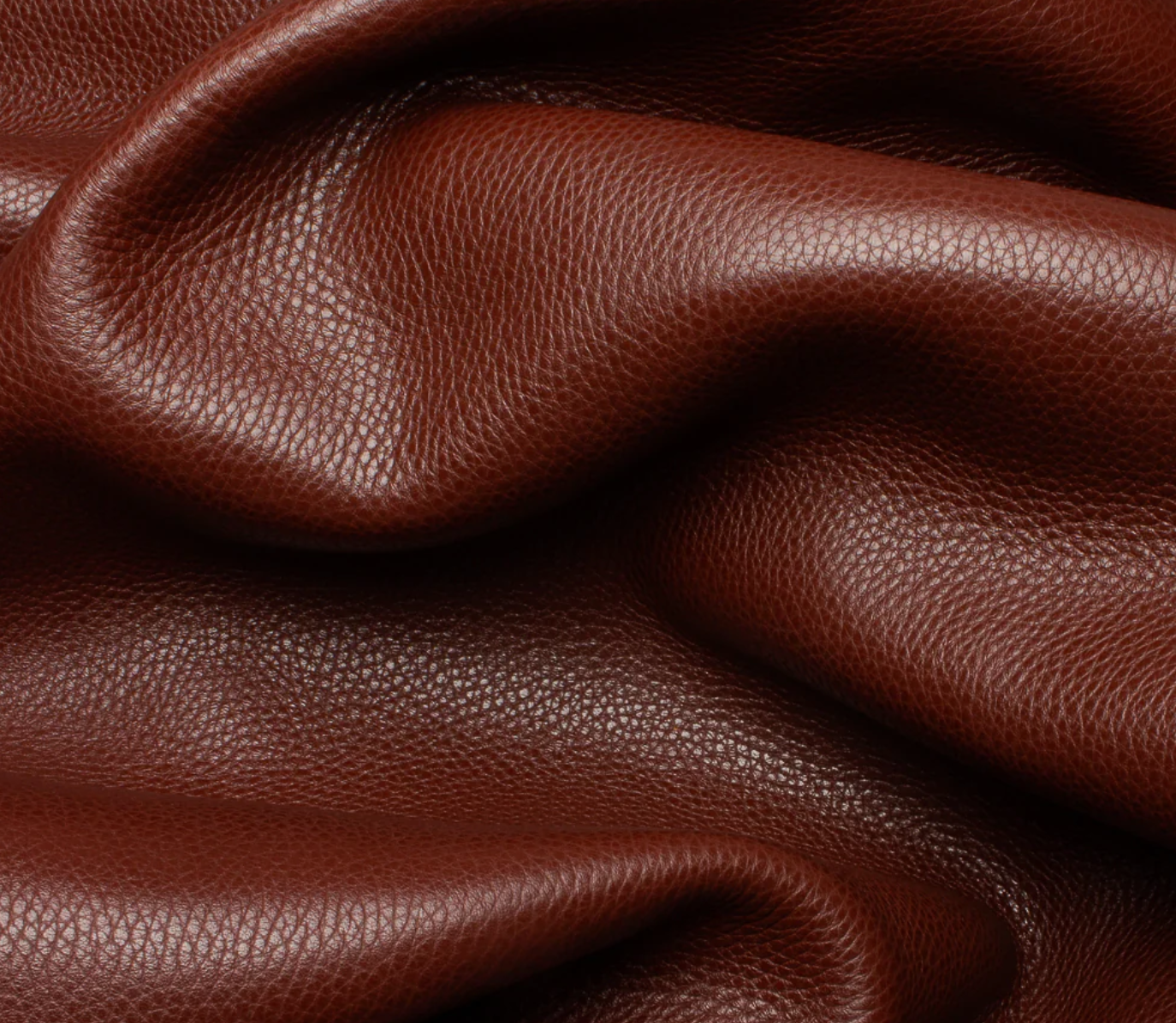 Papaya Orange Structured Leather with Semi-Gloss Finish (1.8–2.0 mm)