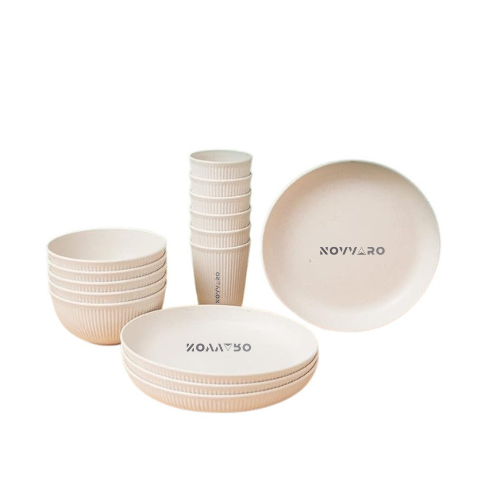 Wheat Straw Dinnerware Set