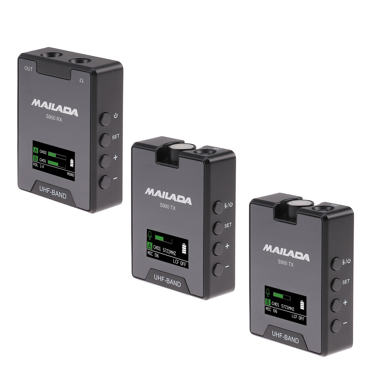 Mailada S900 Wireless Microphone System