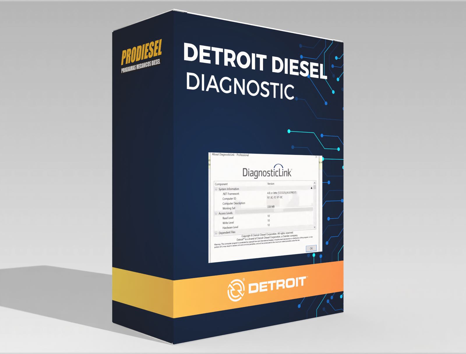 Detroit Diagnostic Link 8.22