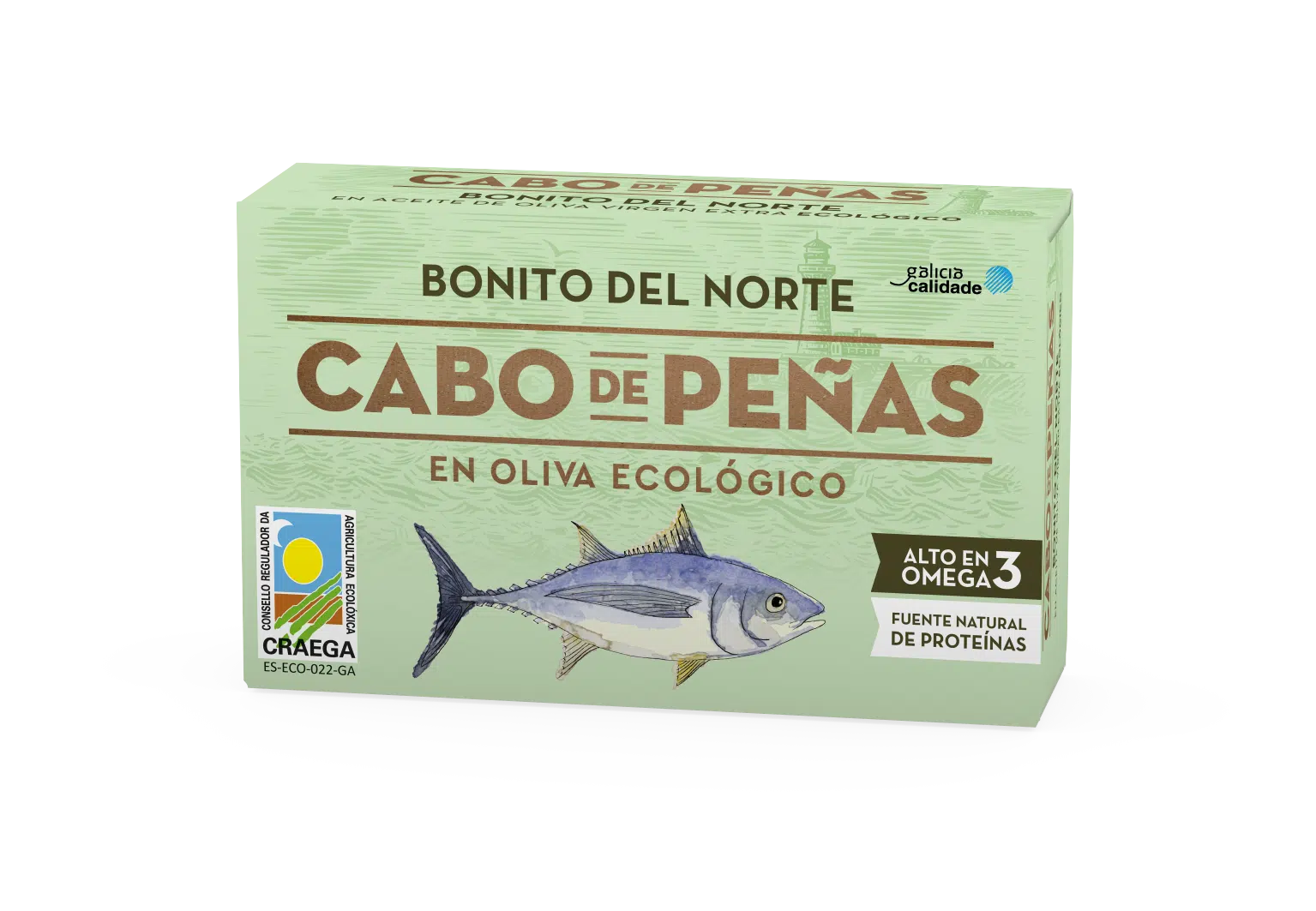 Cabo de Peñas Bonito Tuna in Organic Olive Oil