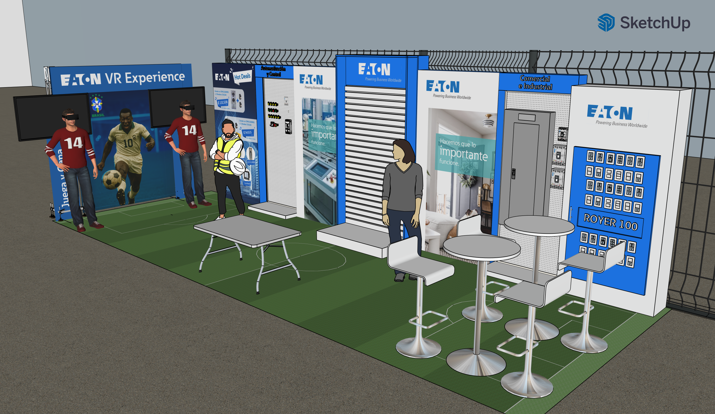 Diseño y Renderizado de Expos