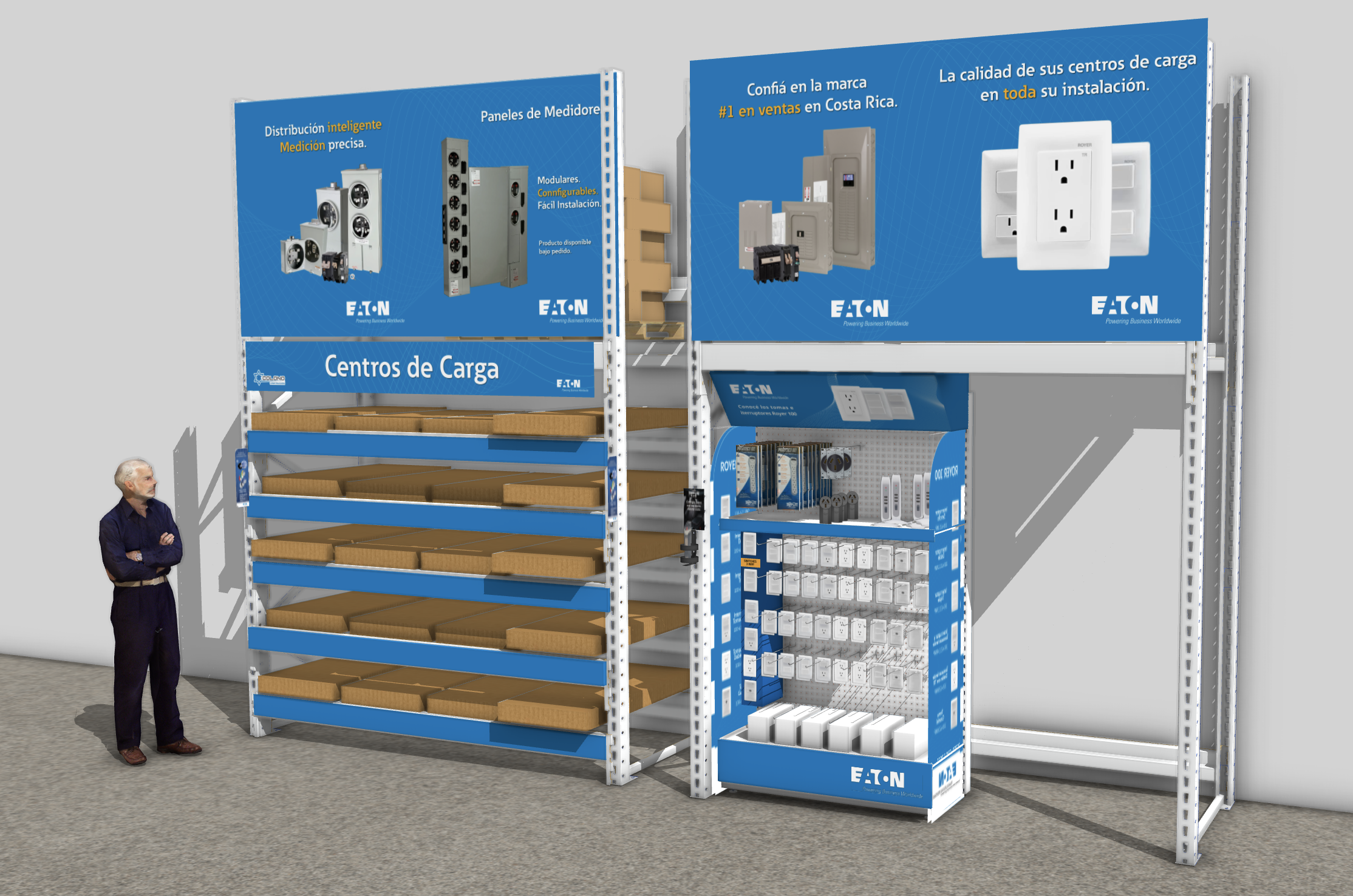 Diseño de Stand para ferias o expos.