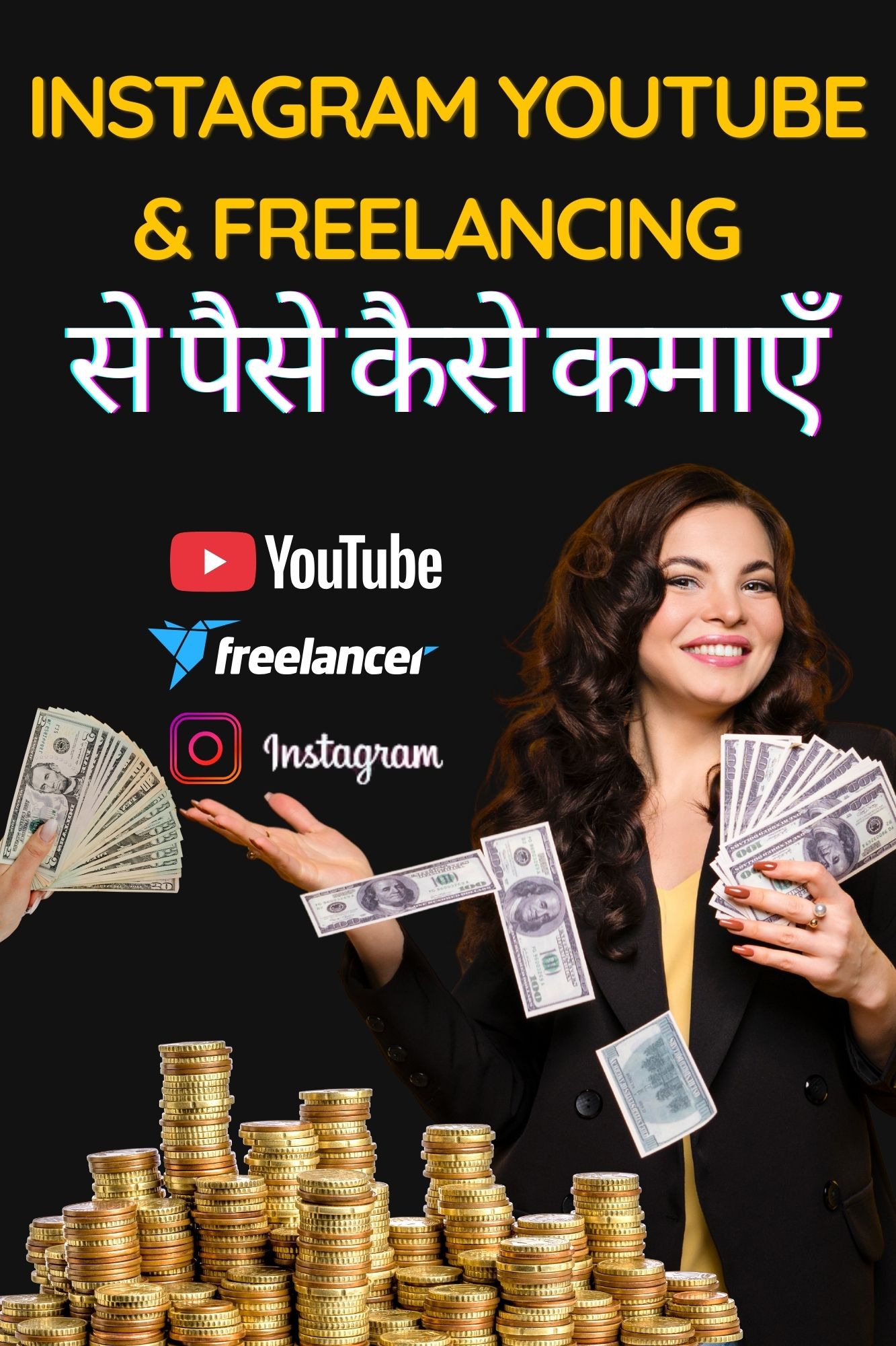 Instagram, YouTube & Freelancing Income Guide