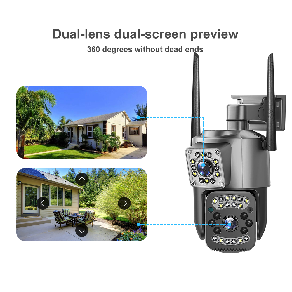 VRT-SC03-G-L WITH 4G Indoor & Outdoor Camera 2.5 inch dual lens 