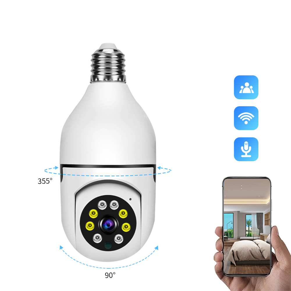 VRT-Q16-S 360° Panoramic Light Bulb Security Camera