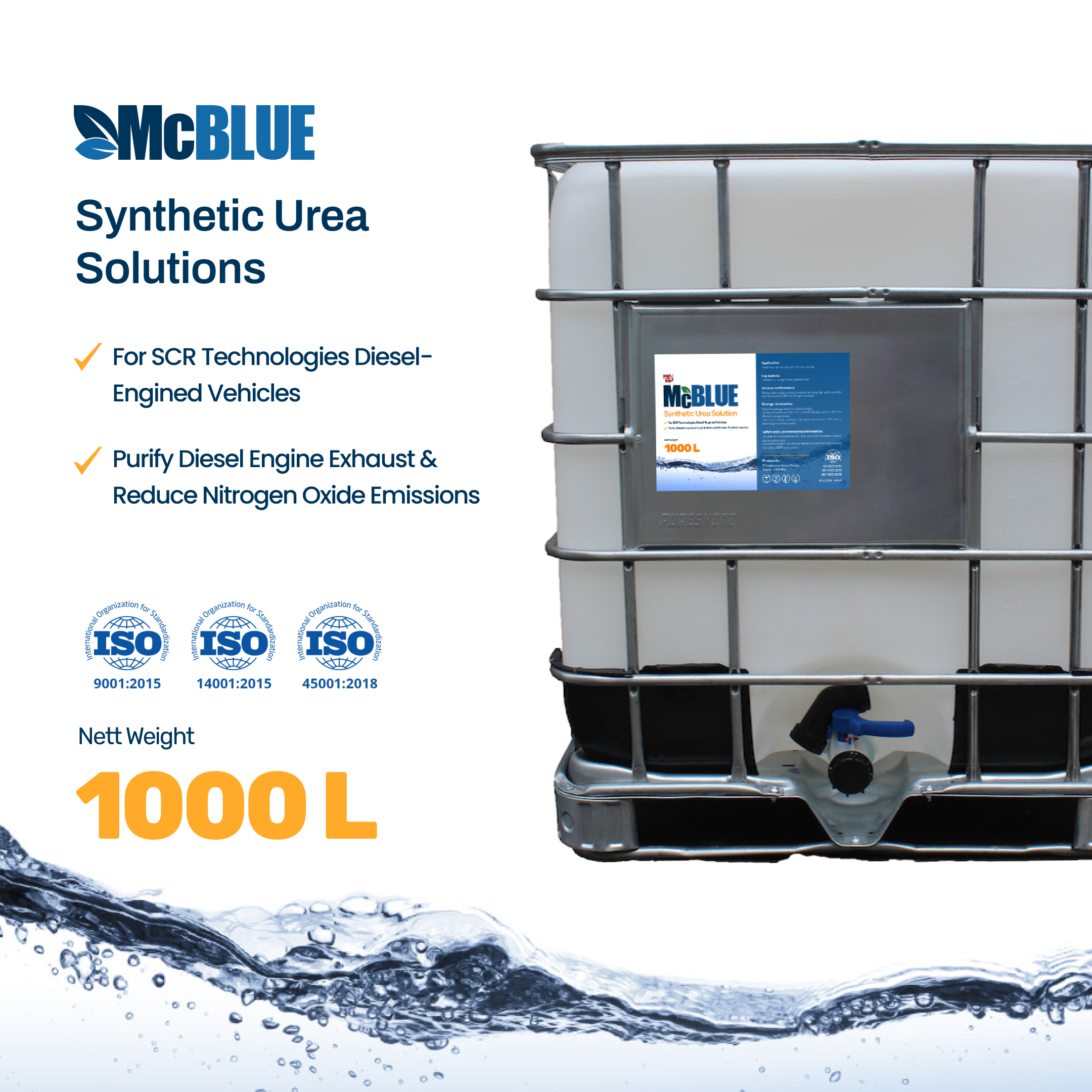 McBlue Diesel Exhaust Fluid DEF-32