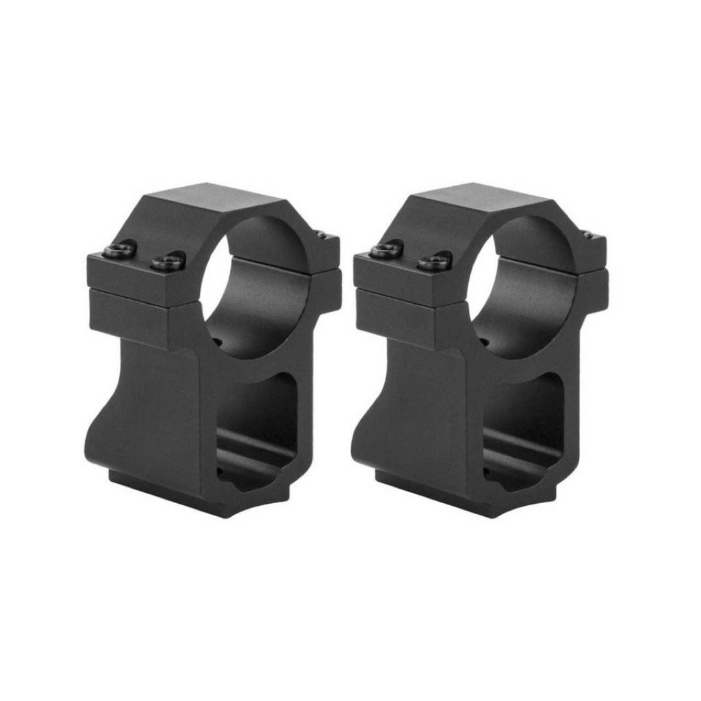 Ruger 10/22 Rifle Scope Rings with See-Through Base | 1in Diameter