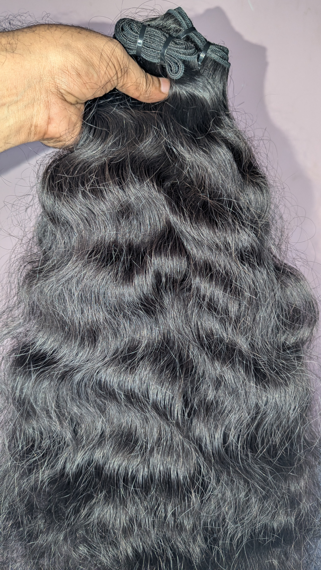 Single Drawn Wavy Bundles