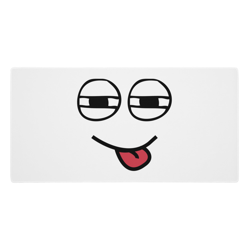 Tongue Out Gaming Mouse Pad