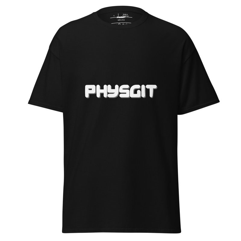 Physgit Unisex Classic Tee (Black)