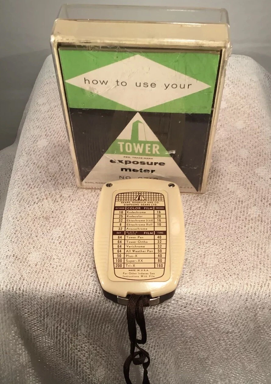 Vintage Sears Tower Exposure Meter No. 9712