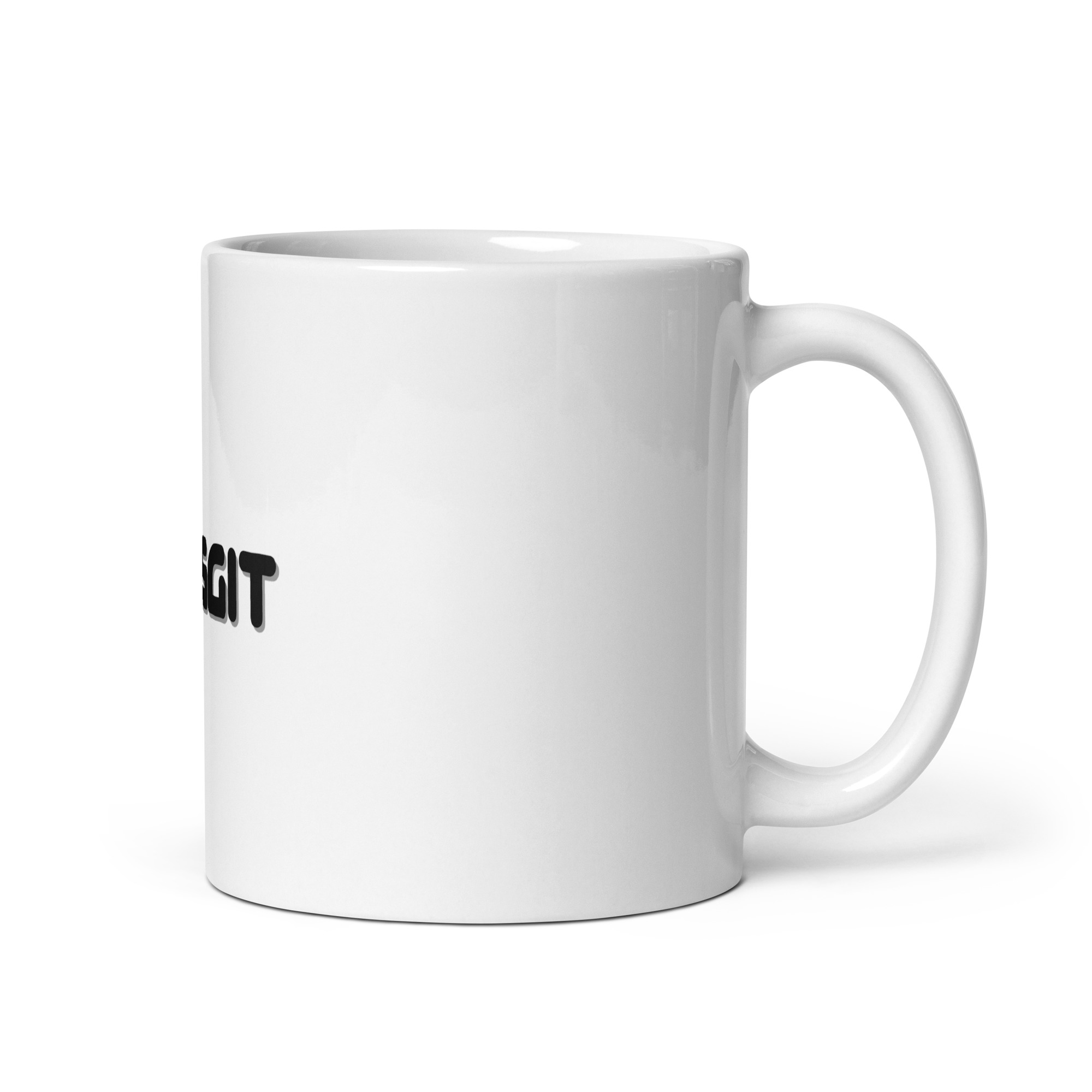 Physgit White Glossy Mug