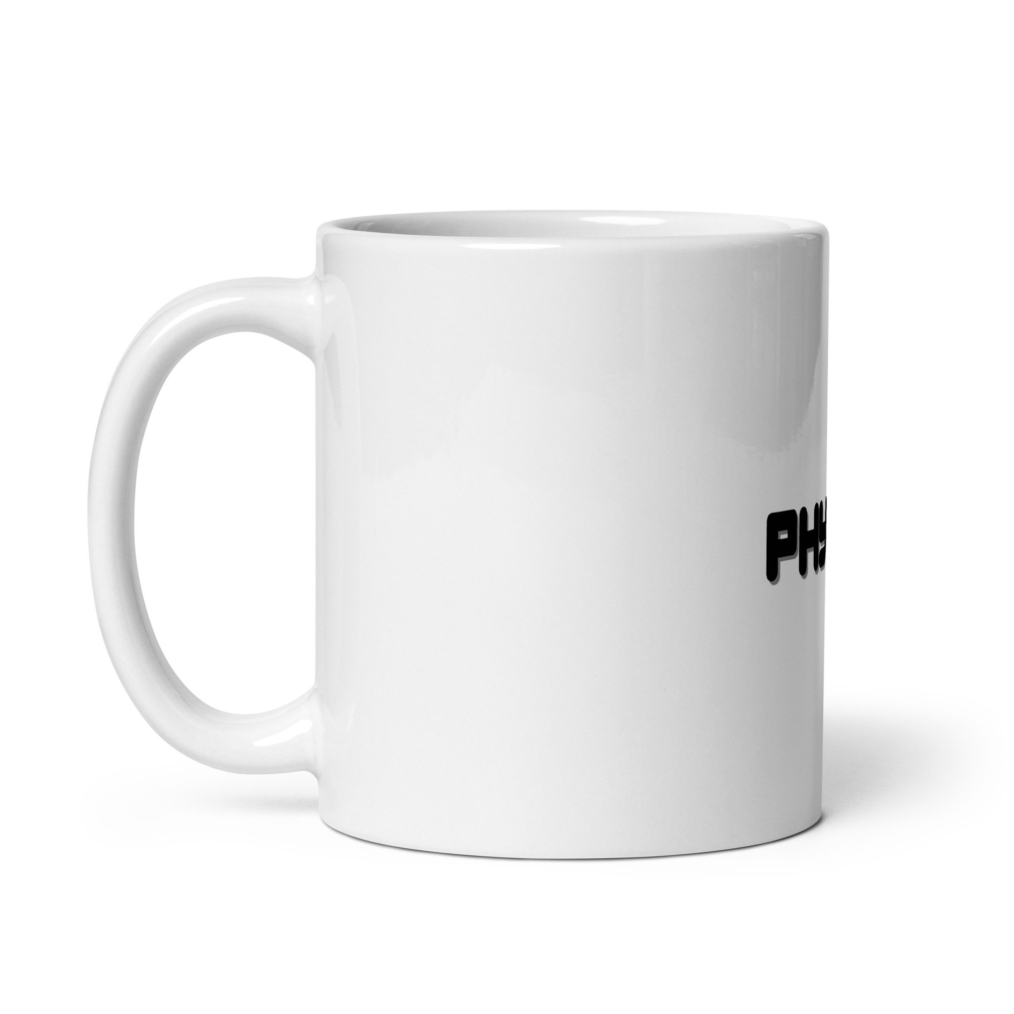 Physgit White Glossy Mug