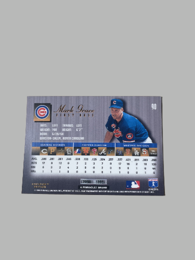 1995 Select Certified Edition - Mark Grace #90