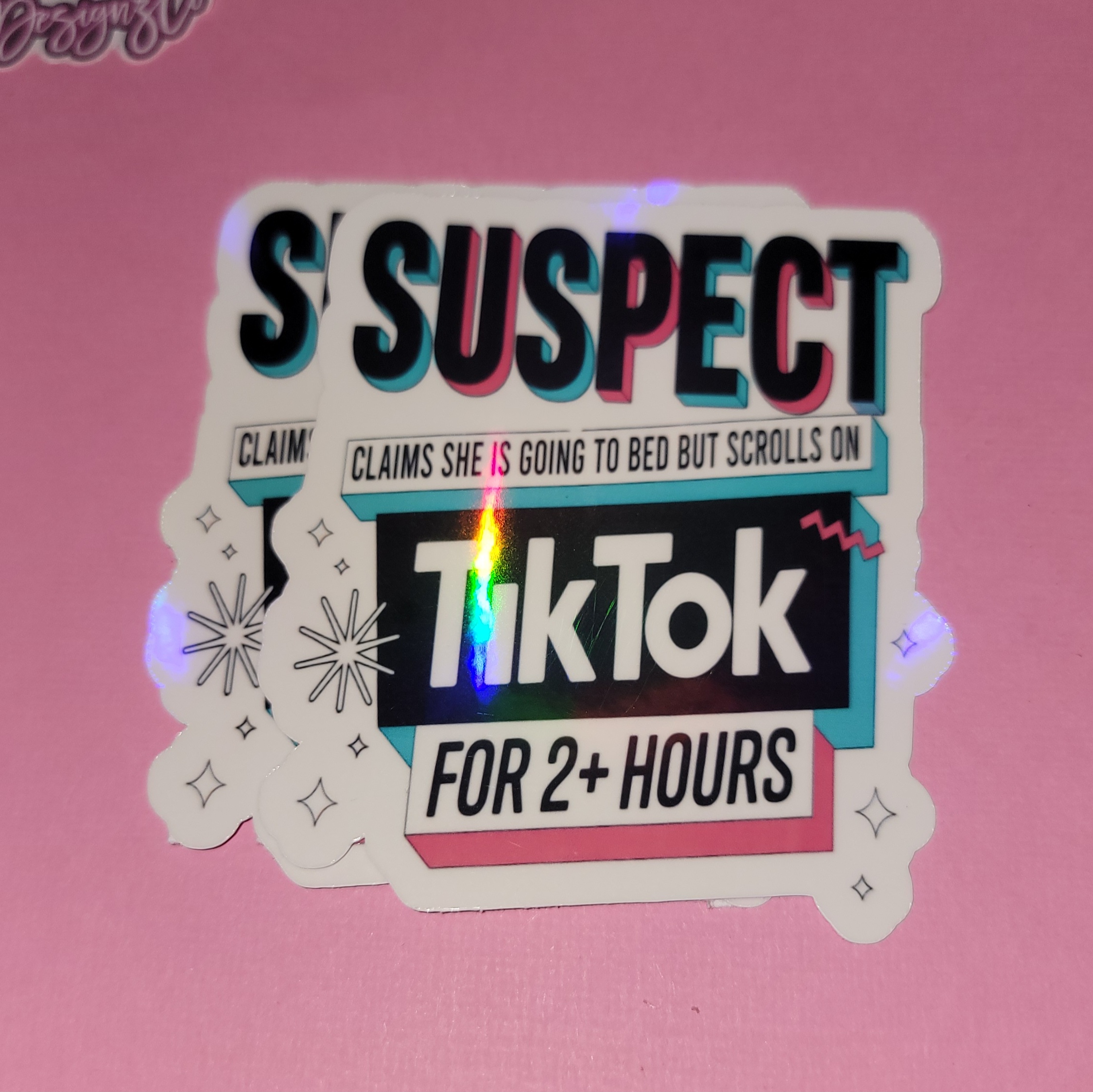 Suspect TikTok Sticker