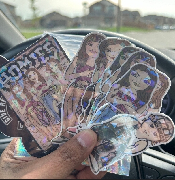 Customized homie sticker of you