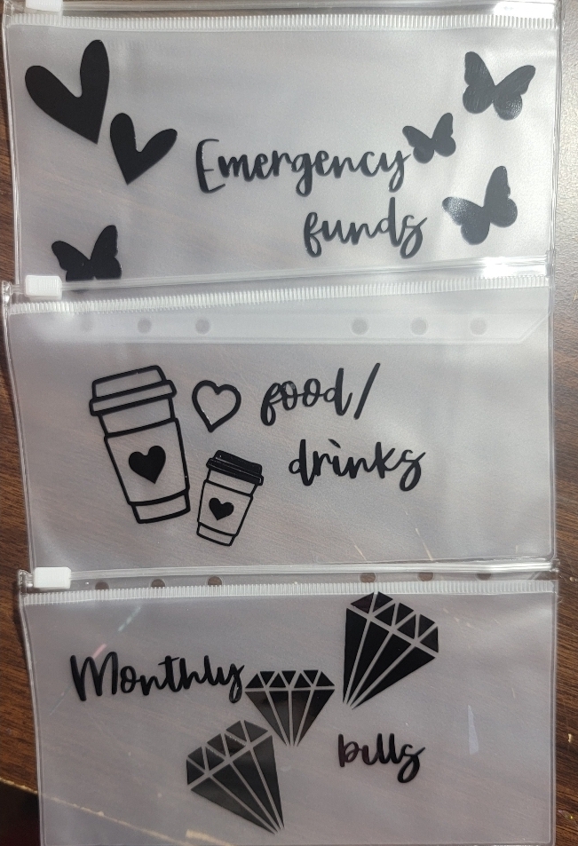 Holographic Budget Planner Wallet