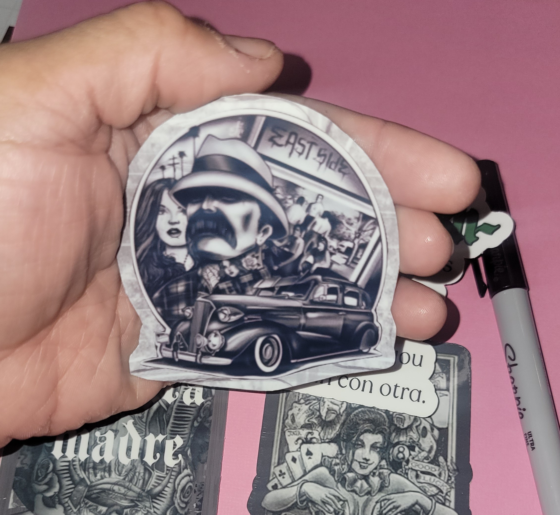 Unique Cultural Art Stickers