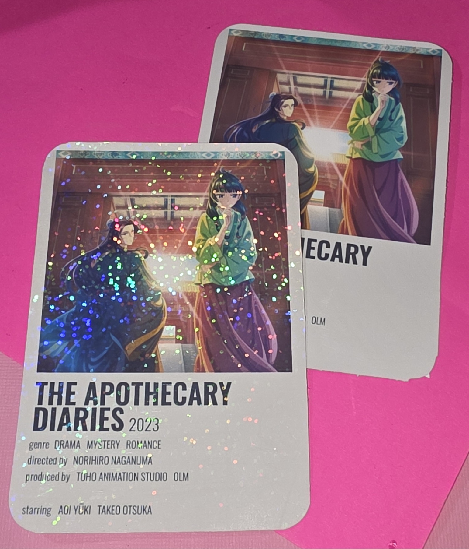 The Apothecary Vinyl laminated sticker