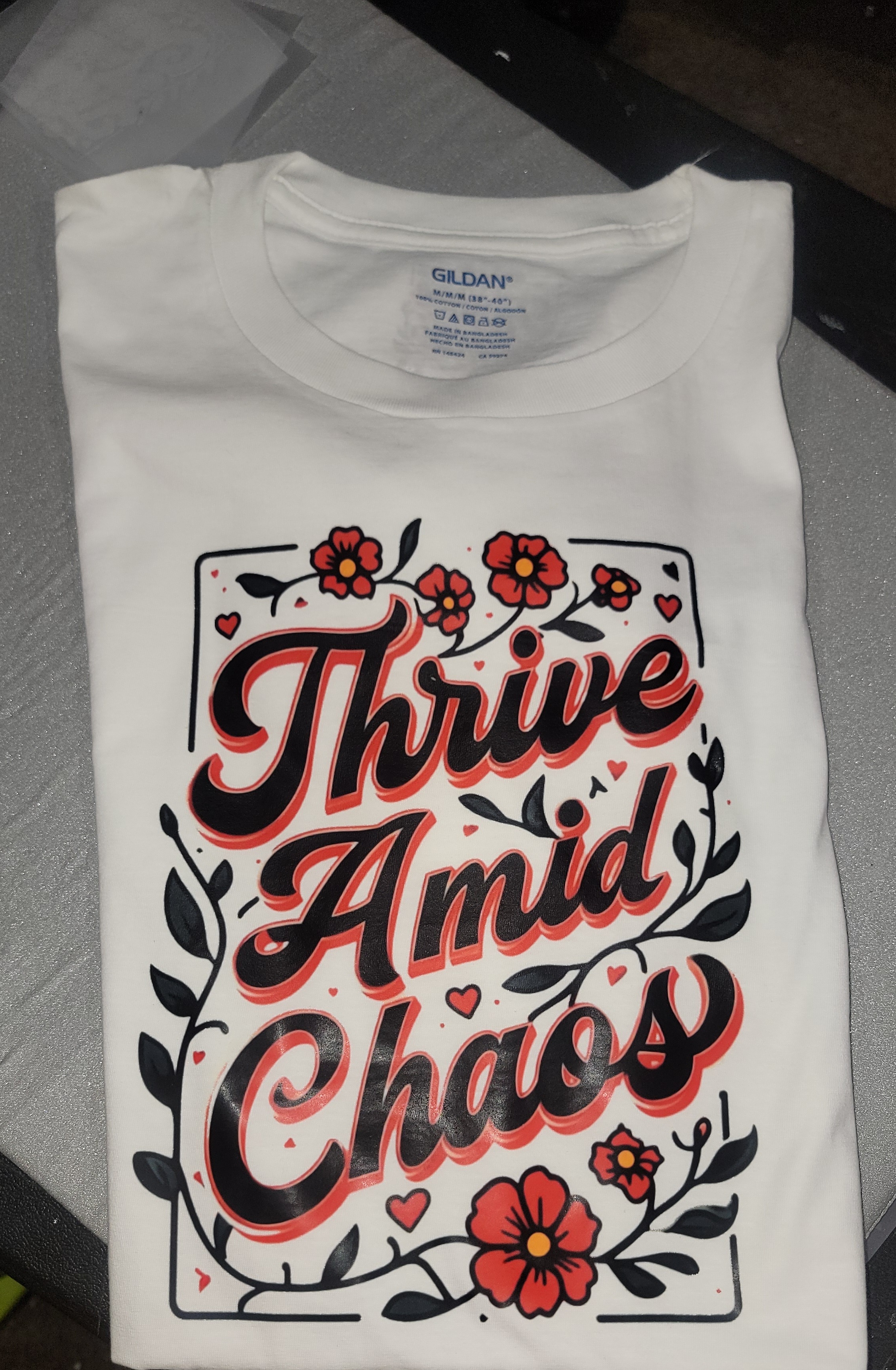 Thrive Amid Chaos Zipper Pouch