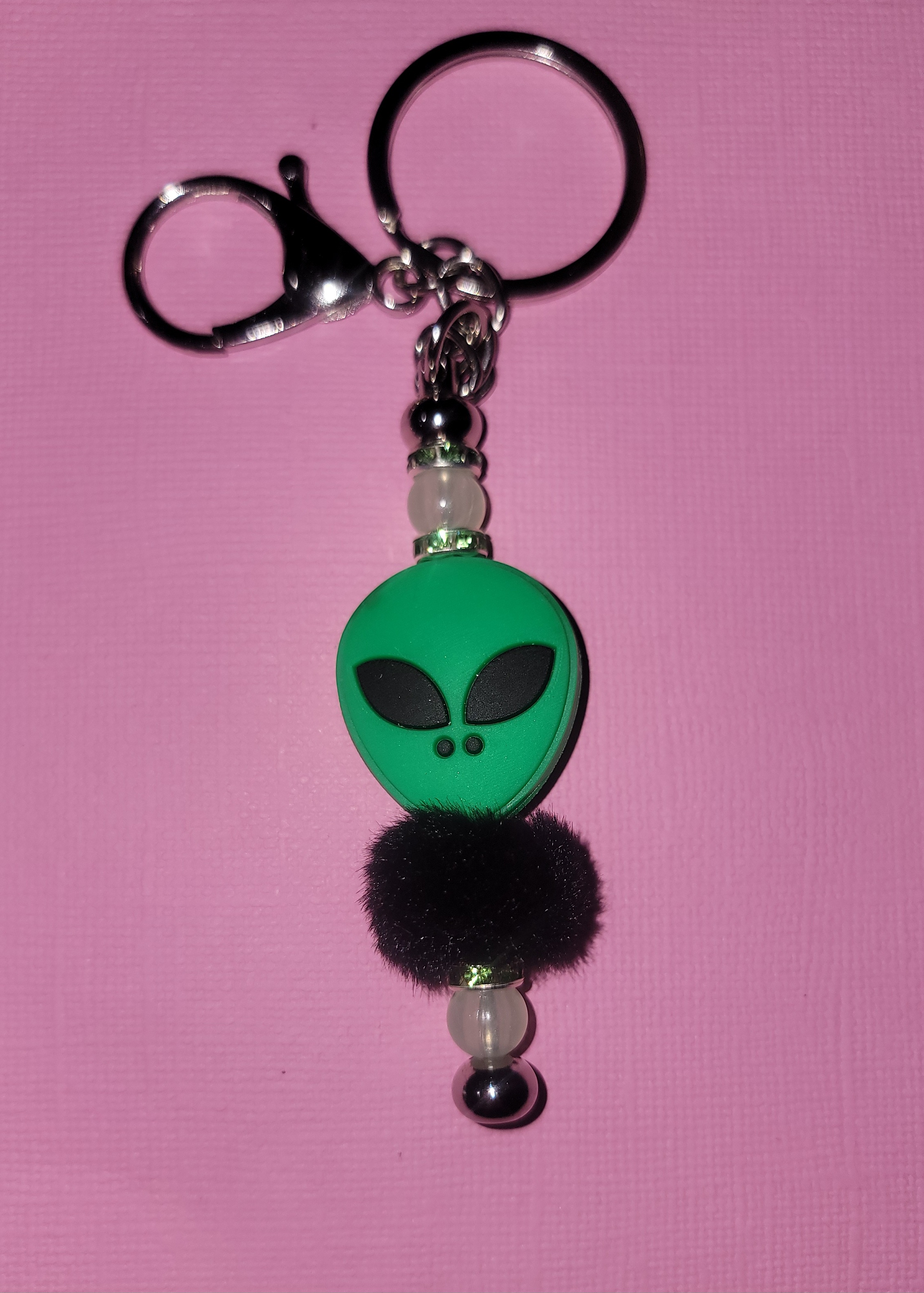 Cute Alien and Yin-Yang Keychains
