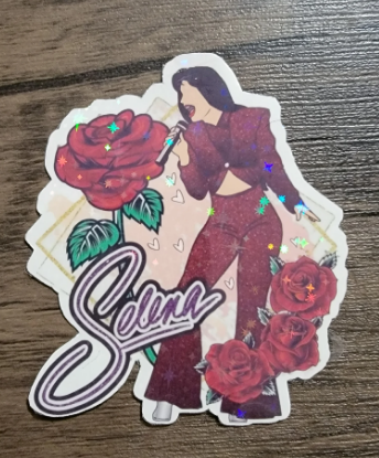 Selena Quintanilla Sticker Set