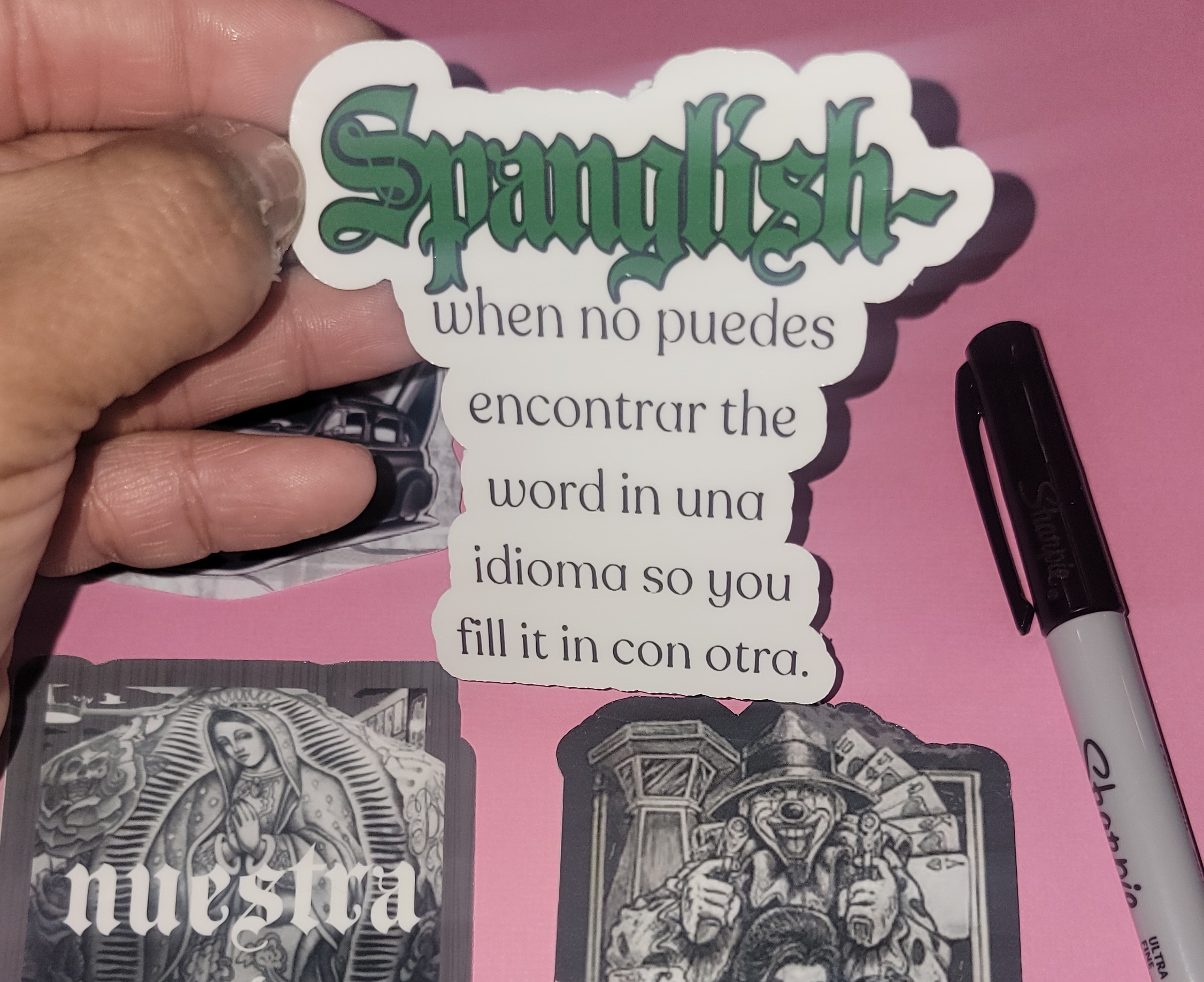 Unique Cultural Art Stickers