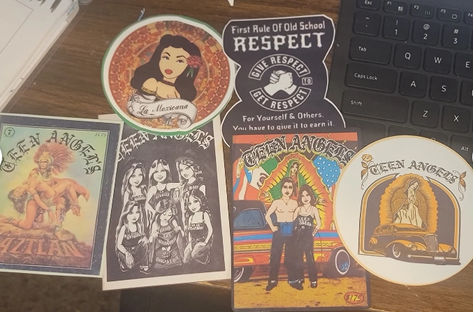 teen angel cover Art Sticker Collection #2