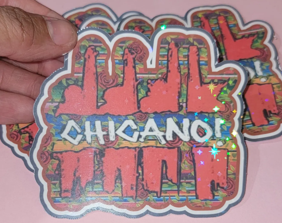 Chicano! together we stand Sticker