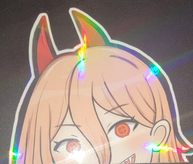 Chainman Anime Character Stickers