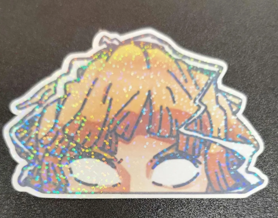 Holographic slayer Anime Character peepers